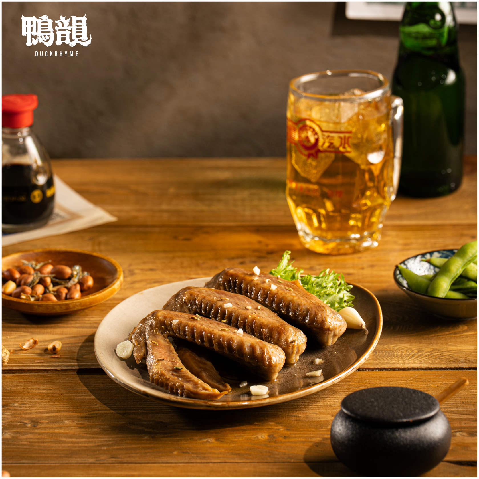 琥珀香蒜鹽水鴨翅2