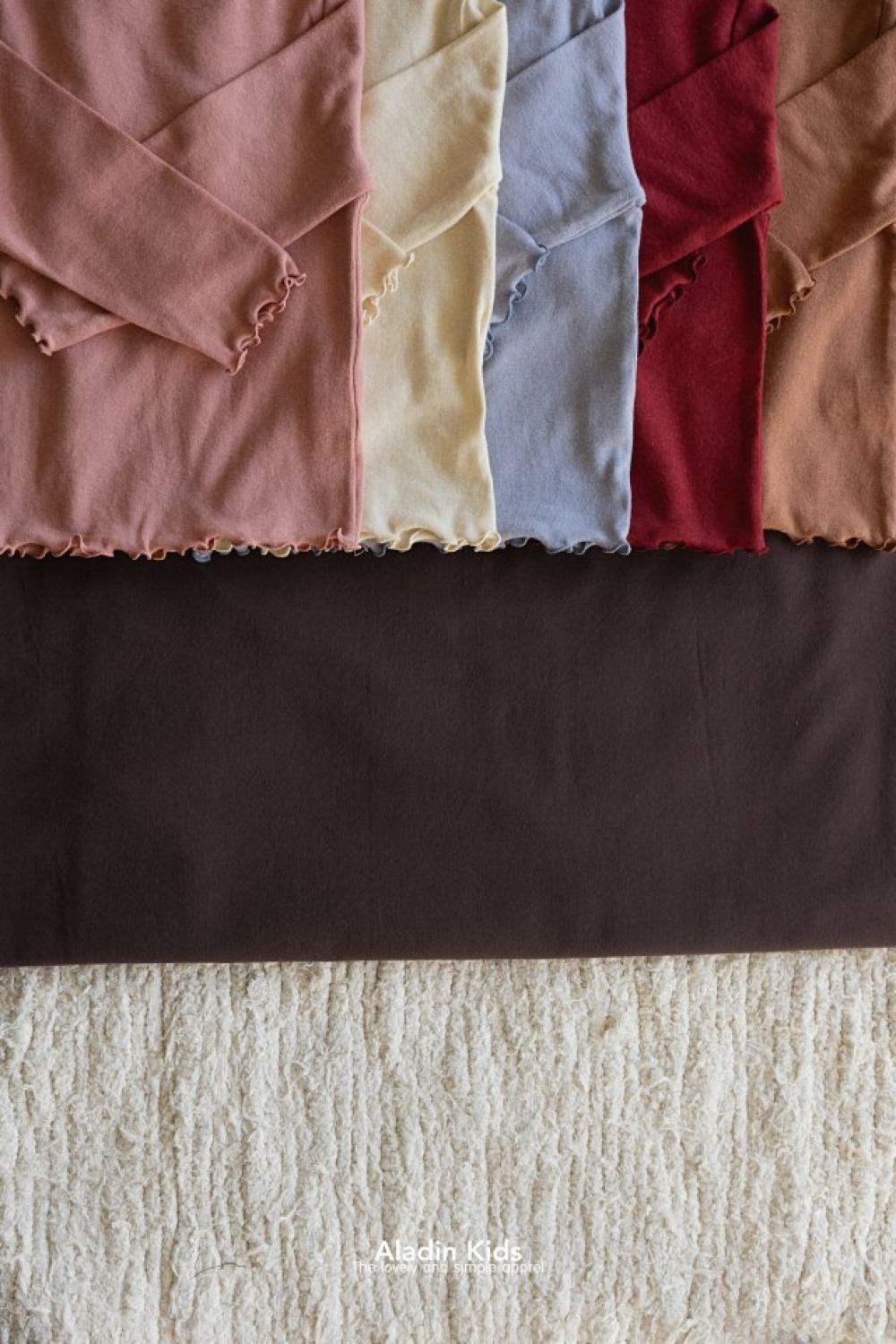 ALADIN06|(75cm-114cm) 磨毛捲邊上衣5