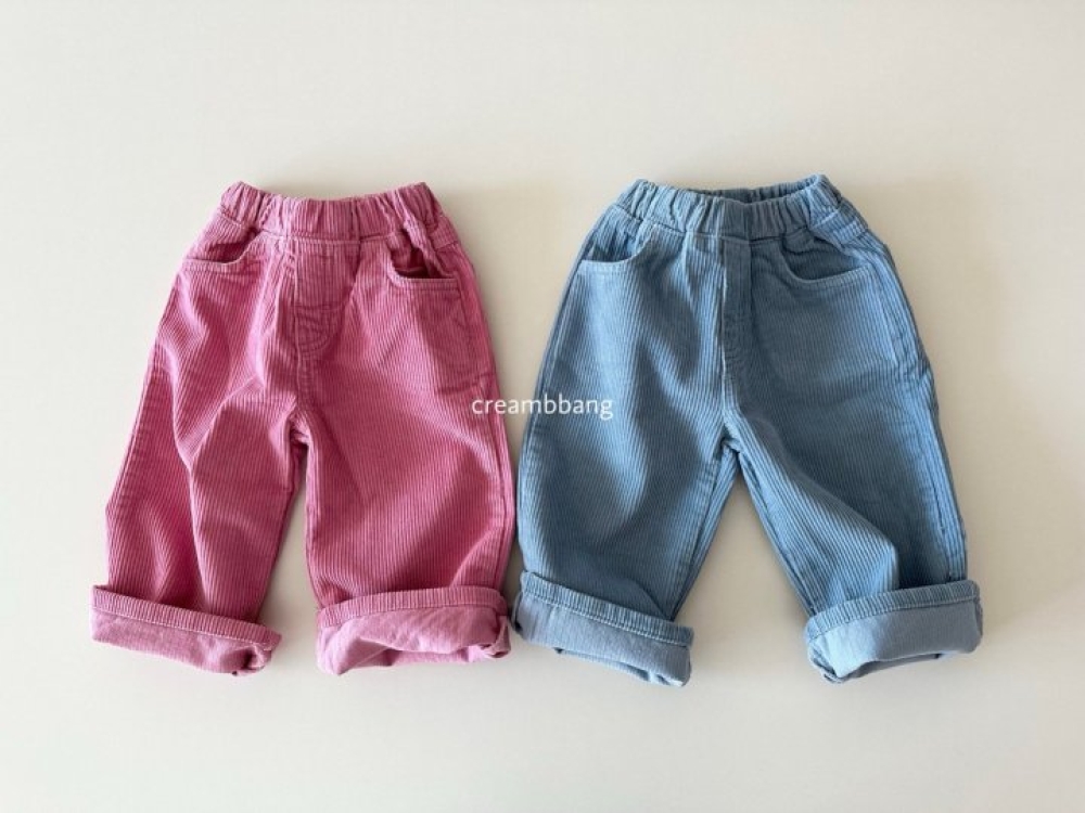 BANANAJ18｜(83-127cm)  燈芯絨直線條長褲