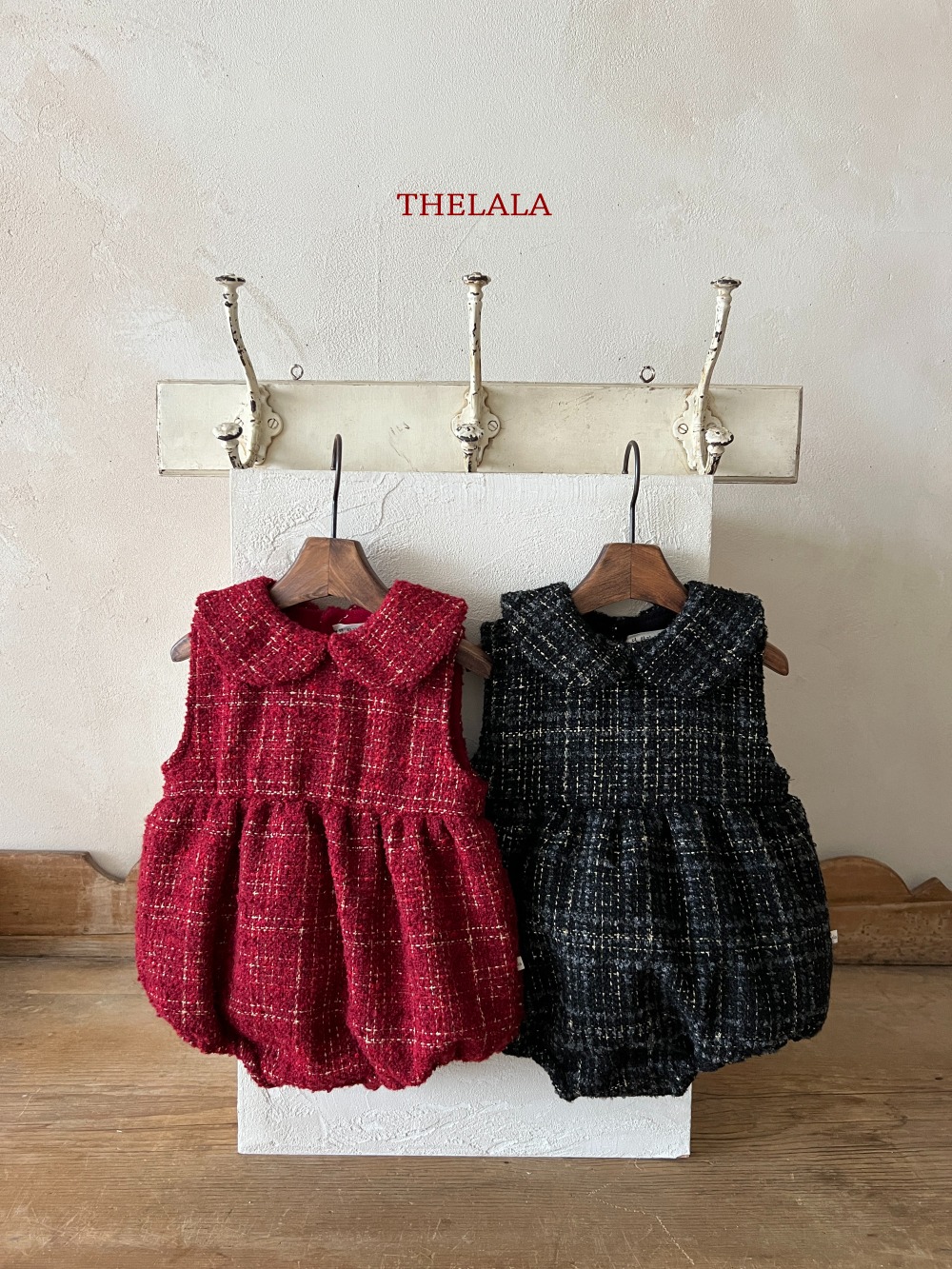 thelala03｜ (0m-18m) 圓領小香風包屁衣