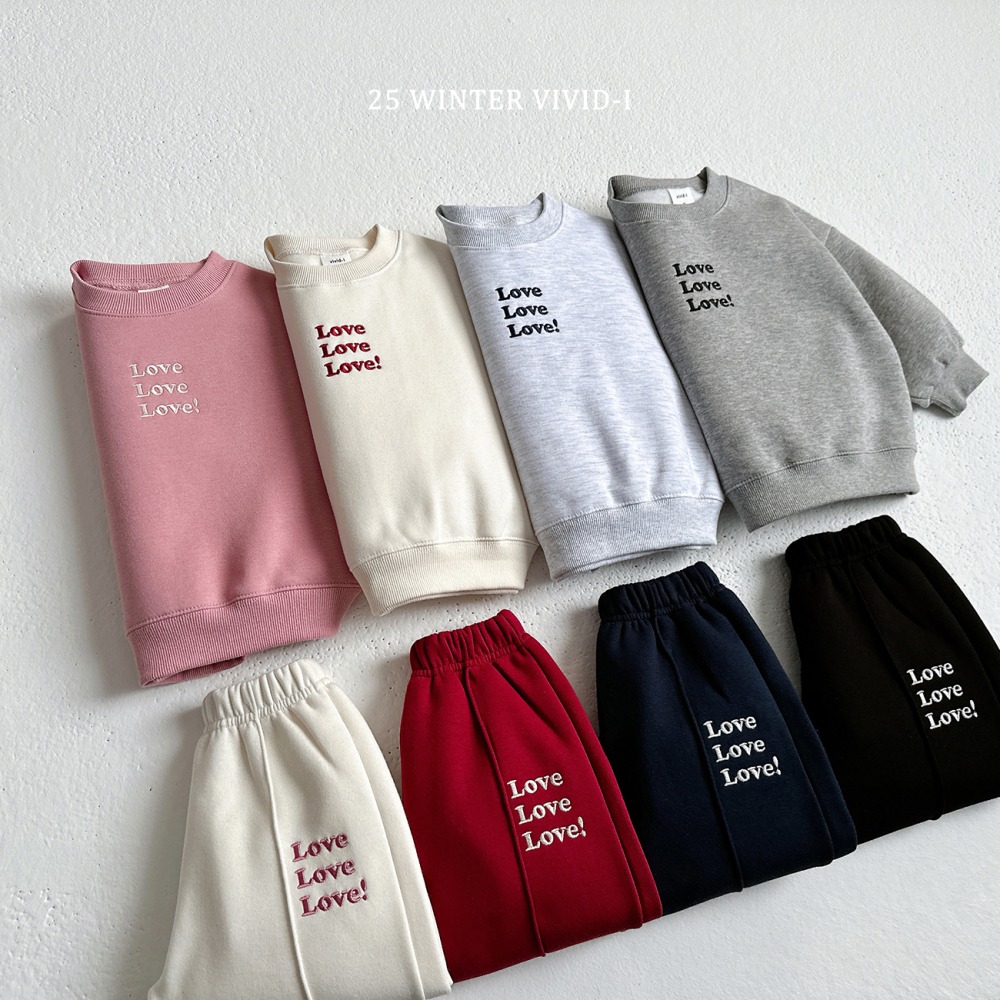 vivid99｜(78cm-125cm) 撞色摺撊休閒套裝