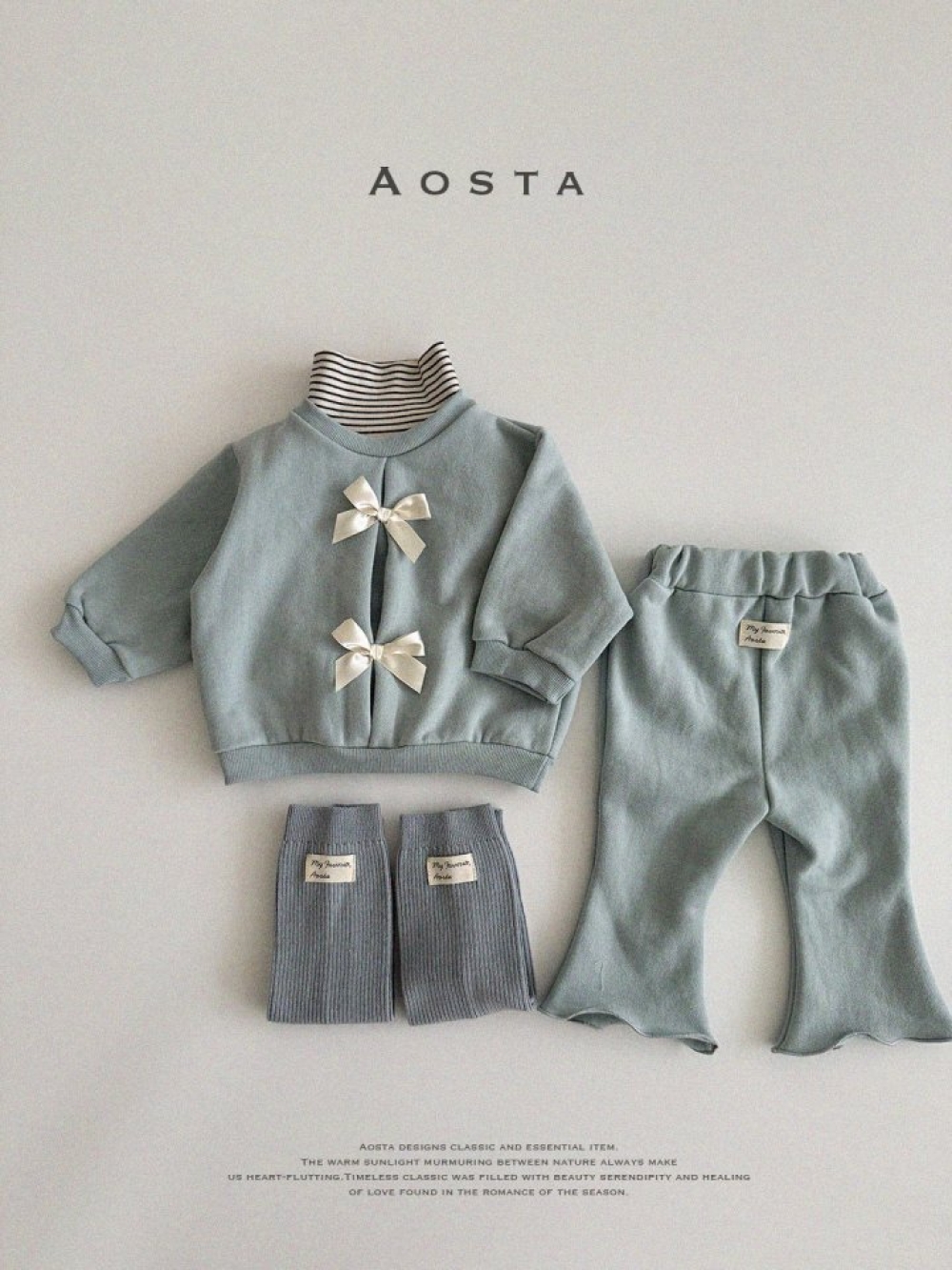 AOSTA|蝴蝶結休閒上衣3