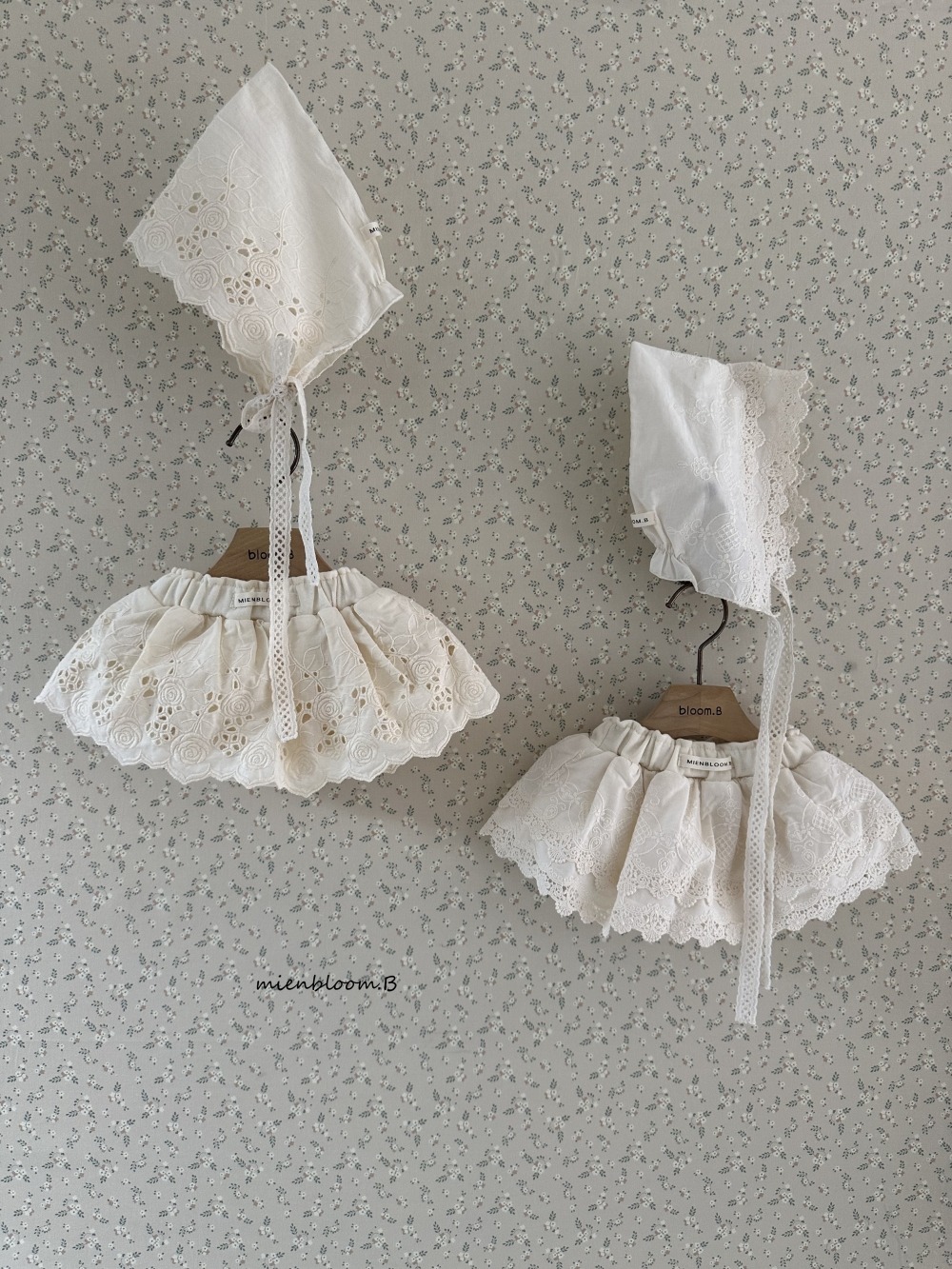 Bloom.b11｜(3m-24m) 蕾絲裙包屁褲