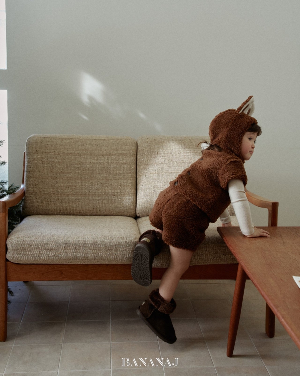 BANANAJ16|(83-127cm) 拉布布毛絨兩面穿套裝7