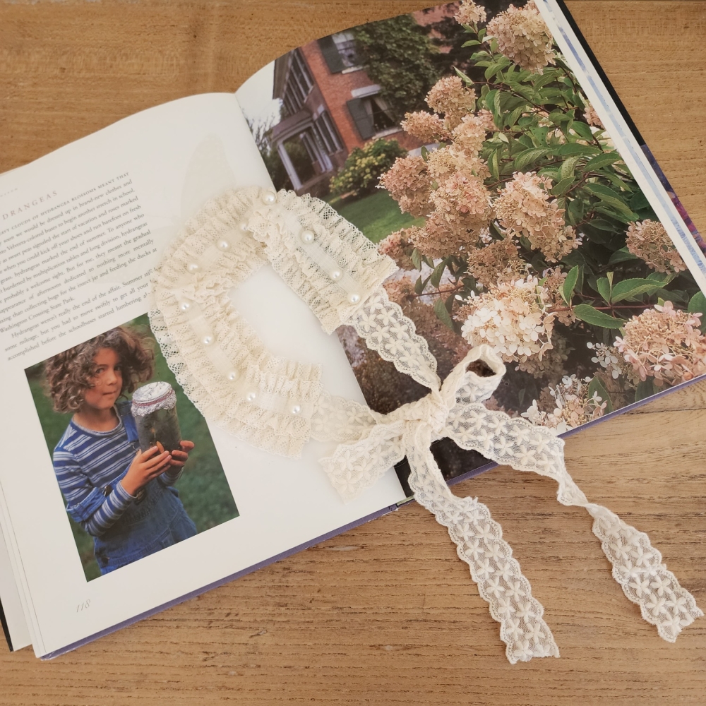 from j03｜(3-36m) 珍珠蕾絲髮帶