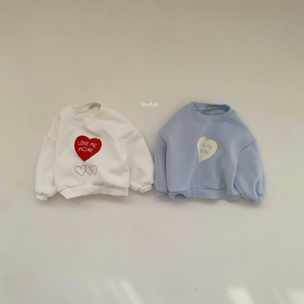 Fondue 16｜(65cm-120cm)  愛心休閒上衣