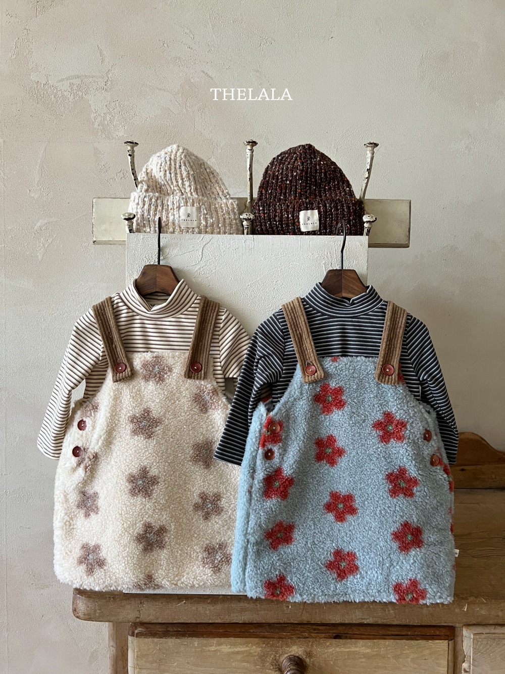 thelala02｜ (1y-6y) 小花吊帶洋裝