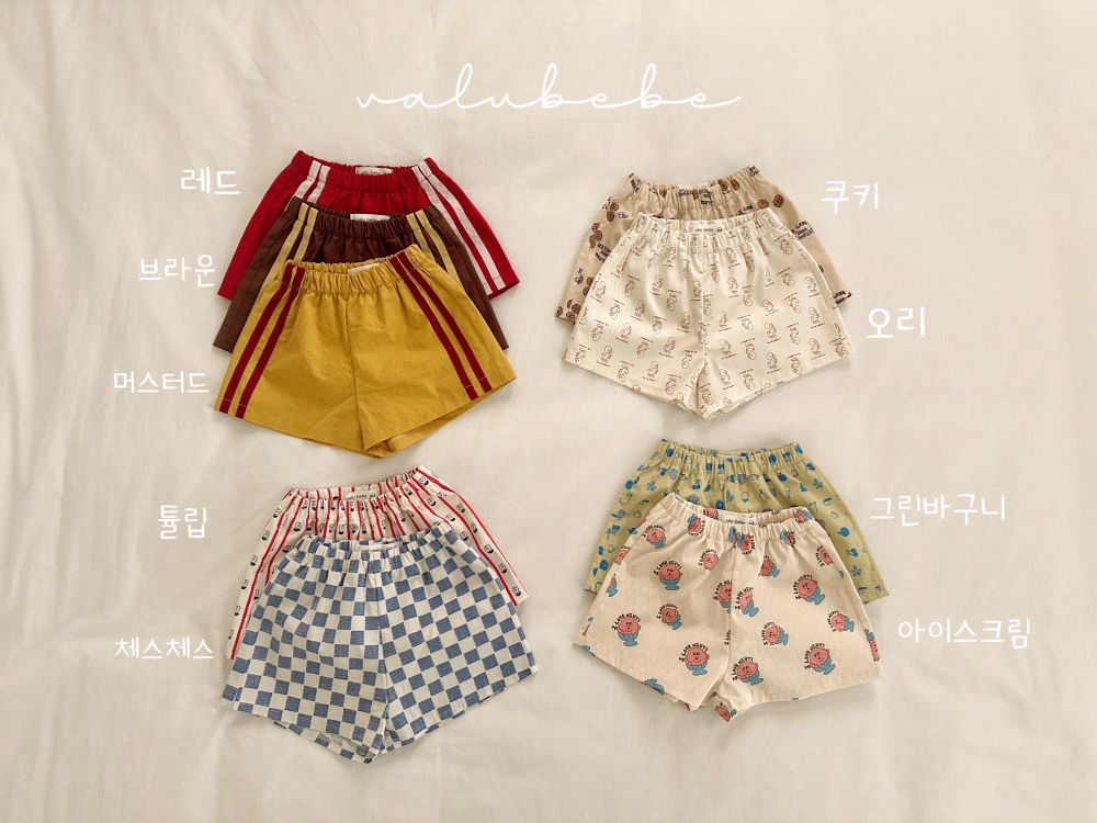 Valubebe 35|(65-90cm) 糖果流行短褲3