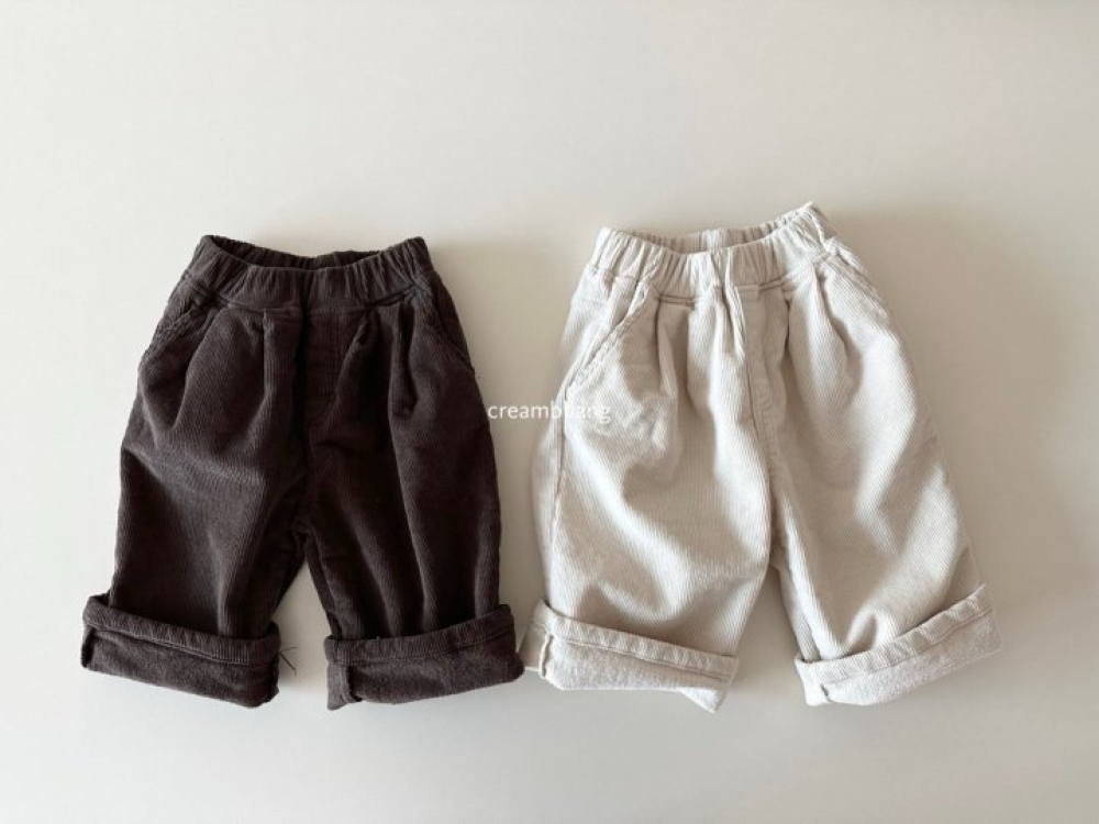 BANANAJ26｜(83-127cm)  復古燈芯絨闊腿褲