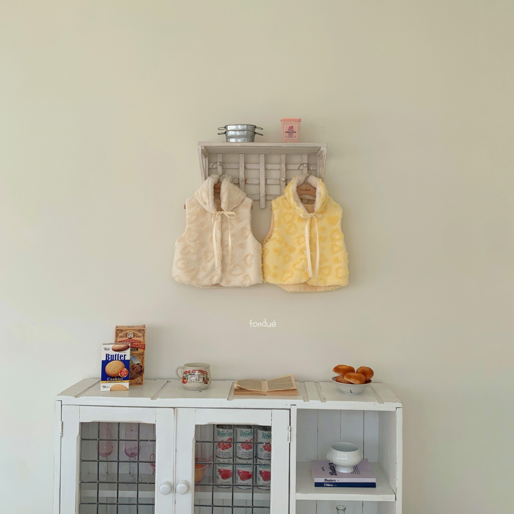 Fondue 08｜(75cm-110cm)  豹紋馬甲背心