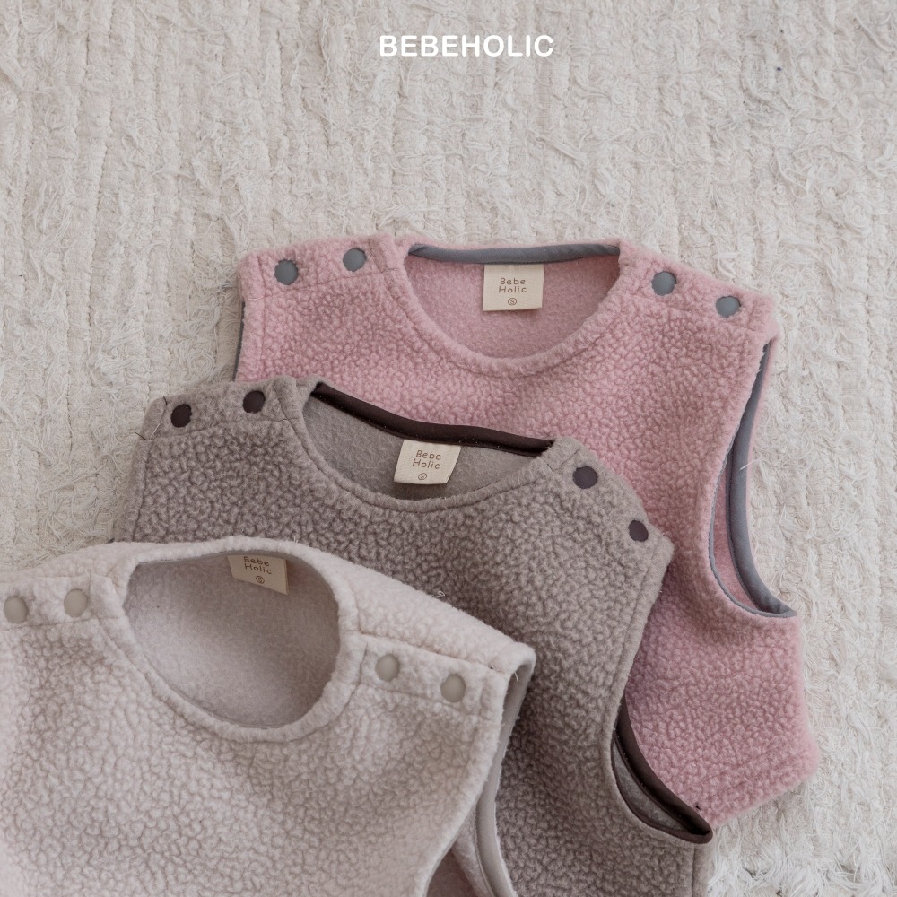 Bebe holic34｜(free) 羊羔毛素面背心
