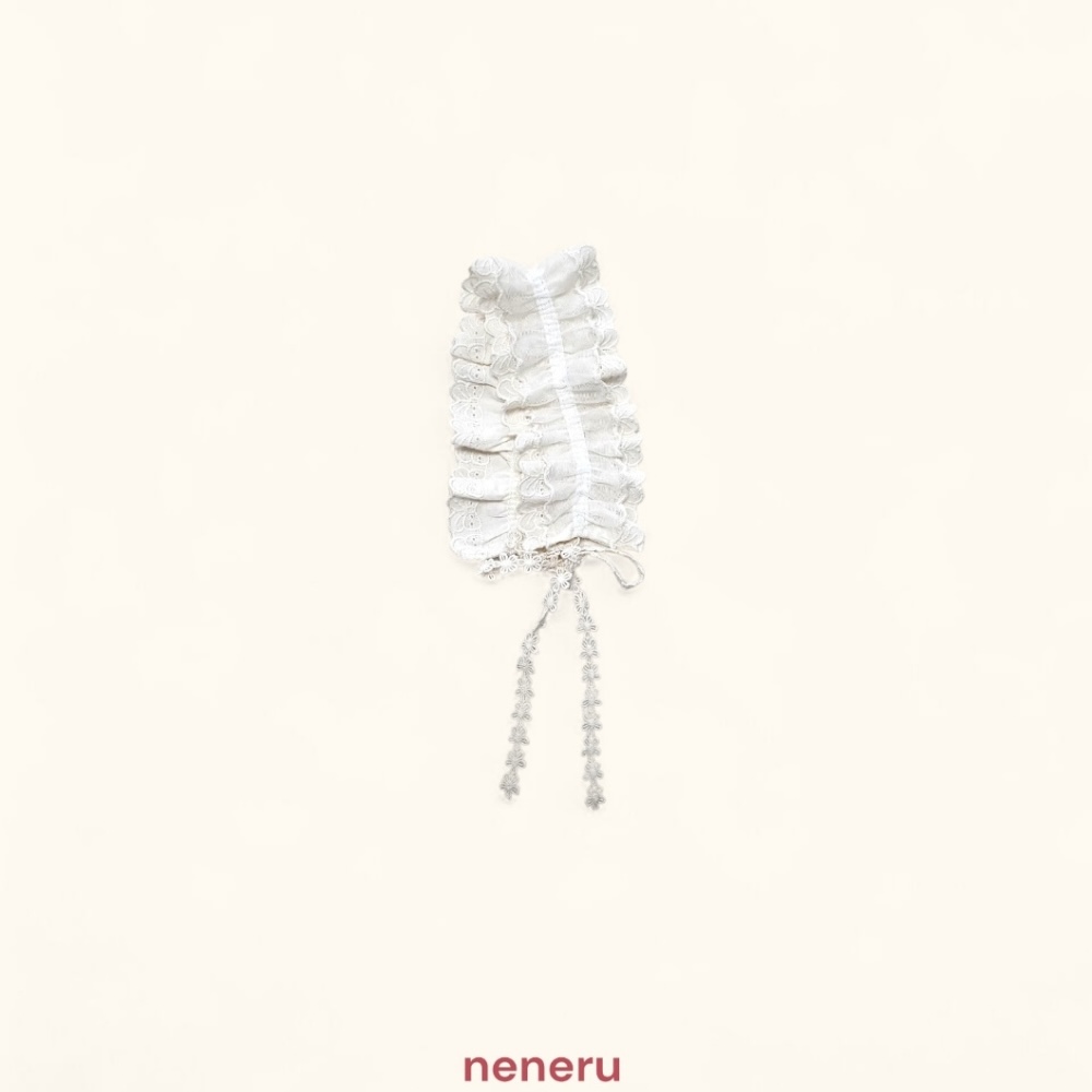neneru36｜(free) 1色荷葉邊蕾絲髮帶