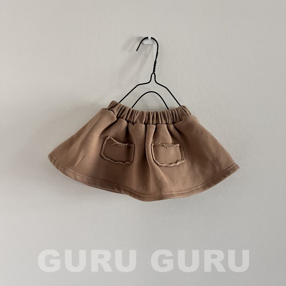 GURU GURU19｜(6m-24m) 2色口袋棉裙