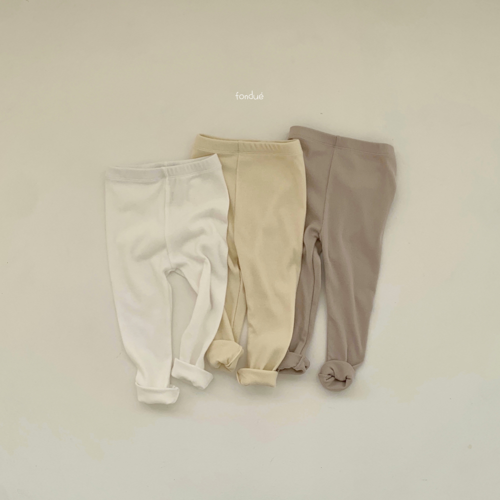 Fondue 07｜(75cm-110cm)  素色內搭褲