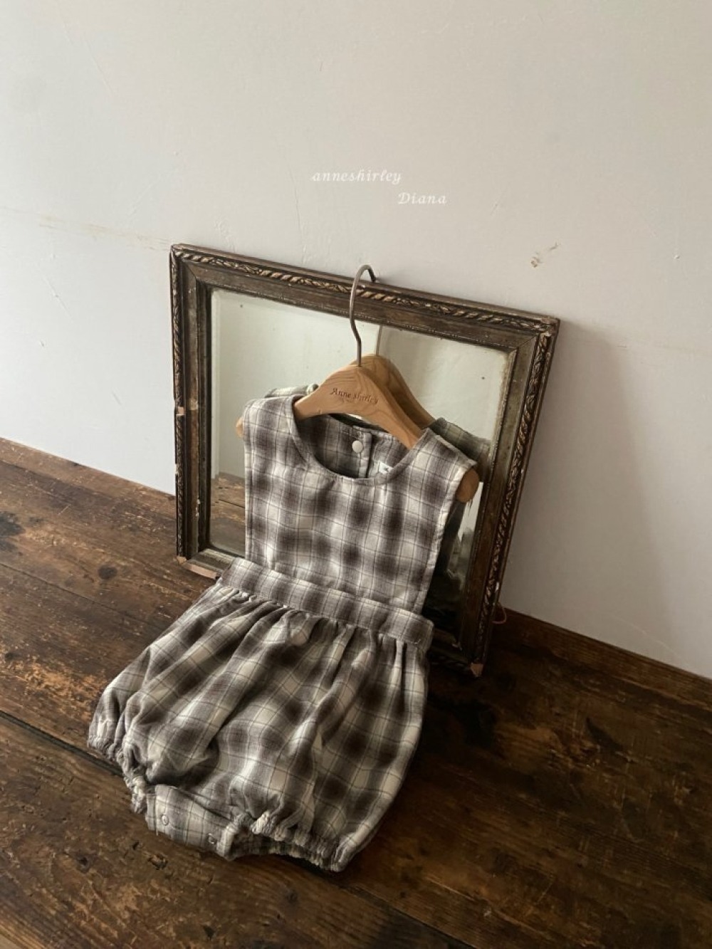 Anne Shirley30｜(3m-18m) 2色法式背心連身褲