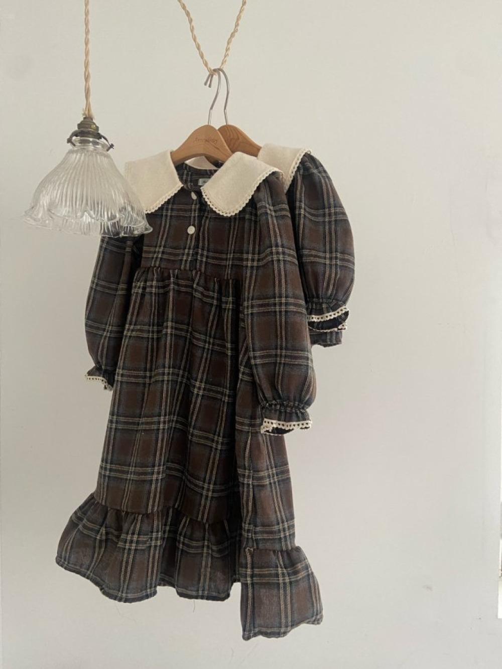 Anne Shirley35｜(2y-5y) 2色翻領學院洋裝