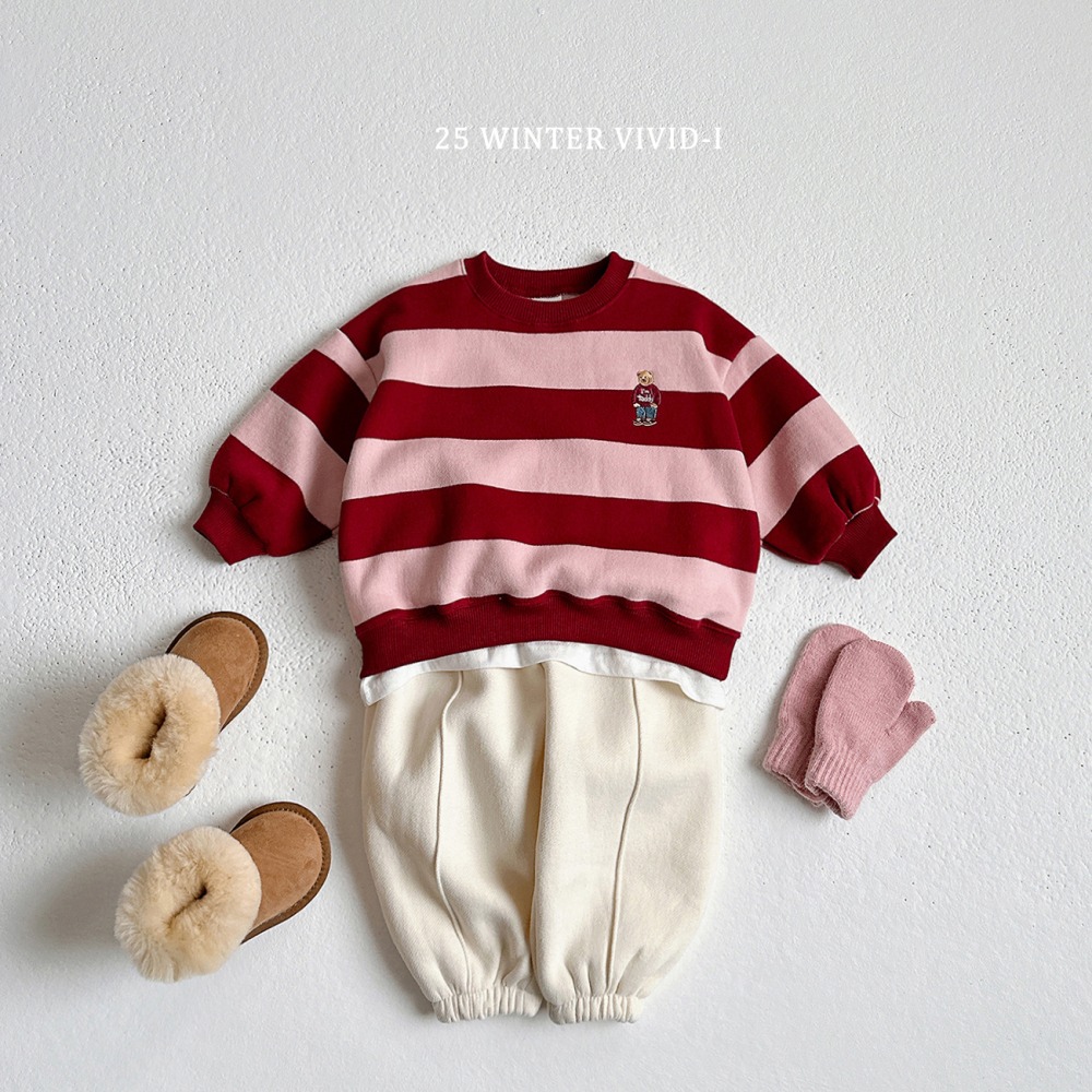 vivid05|(78cm-125cm) 素面褶撊縮口褲9