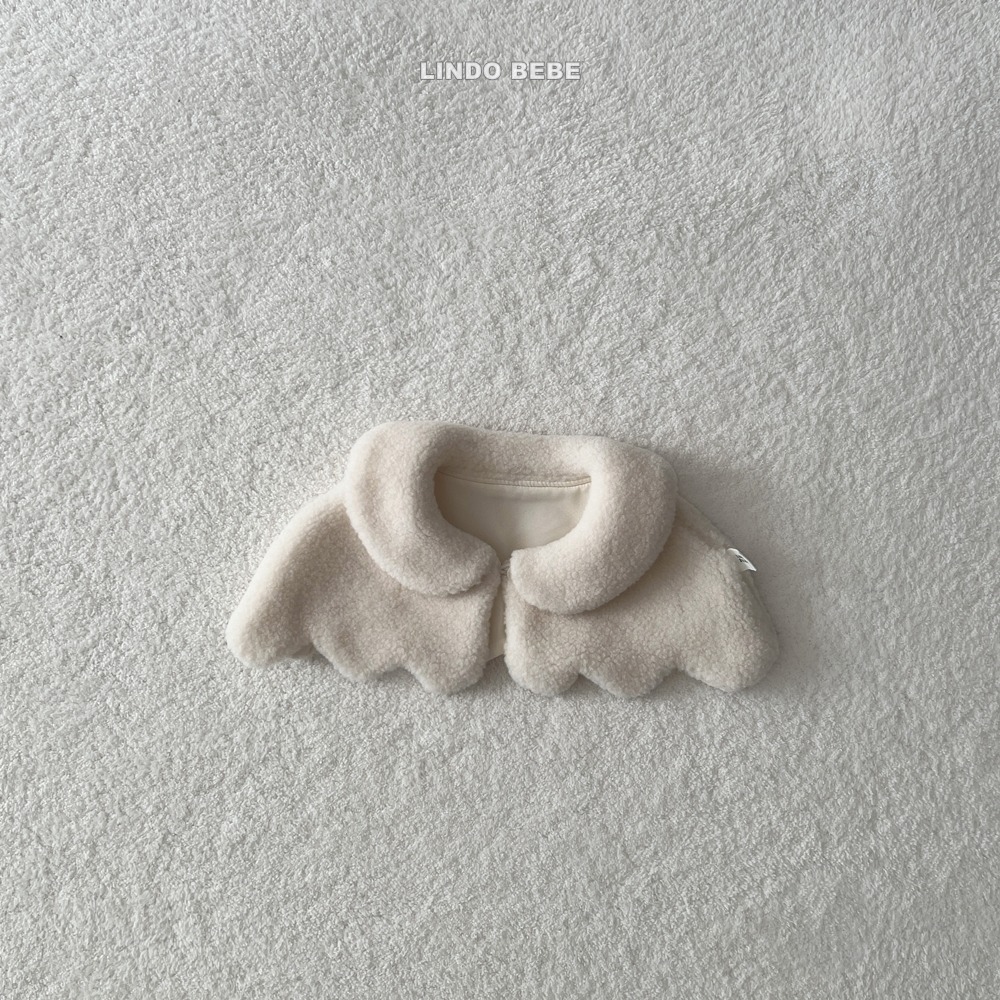 Lindo24｜(3m-18m) 雪白天使斗篷