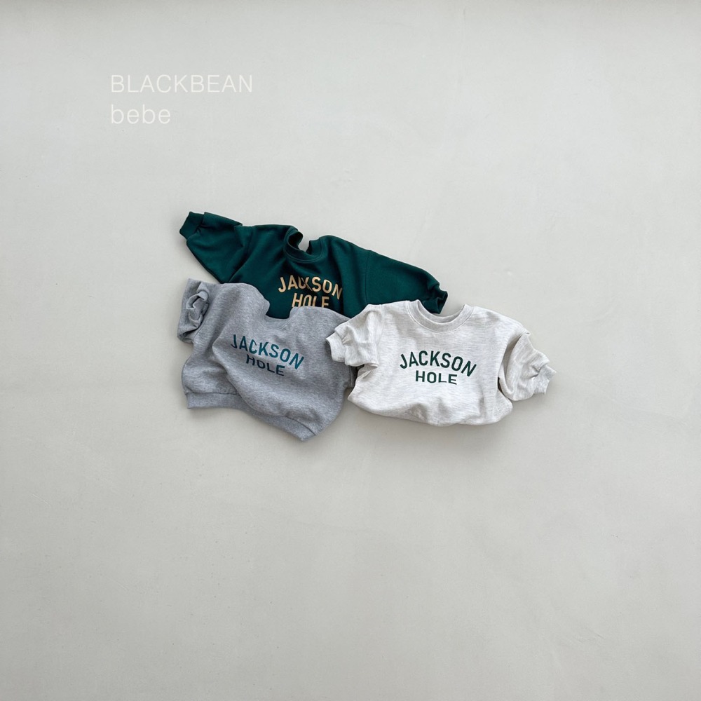 BLACK BEAN24｜(3m-18m) 英字休閒上衣