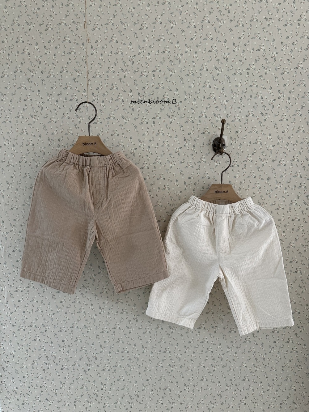 Bloom.b44｜(3m-24m/85cm-125cm) 口袋直筒褲