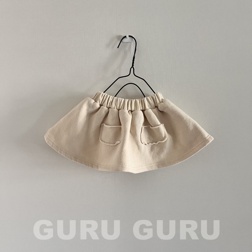 GURU GURU19｜(6m-24m) 2色口袋棉裙