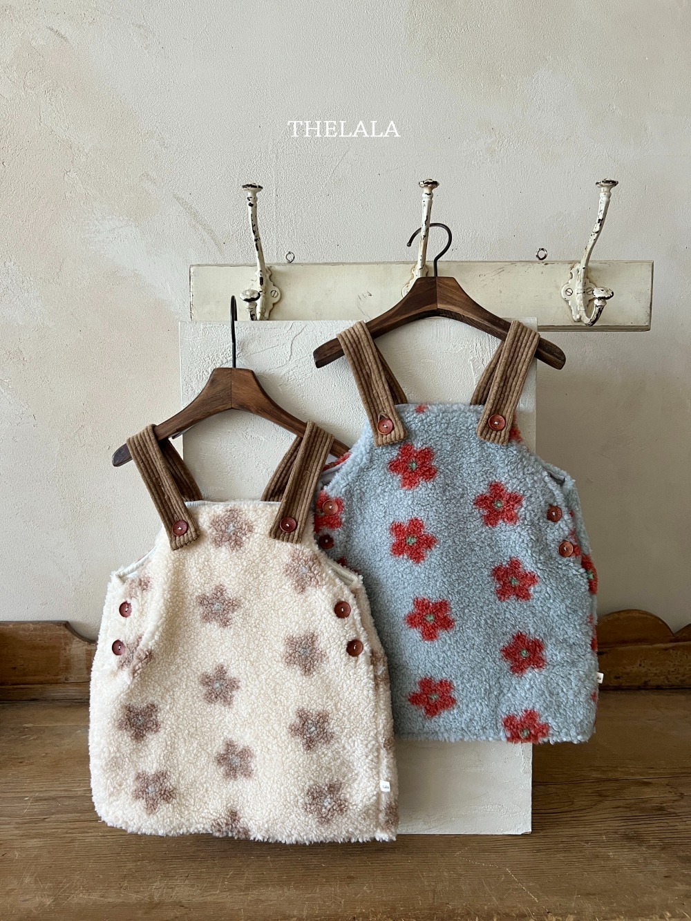 thelala02｜ (1y-6y) 小花吊帶洋裝