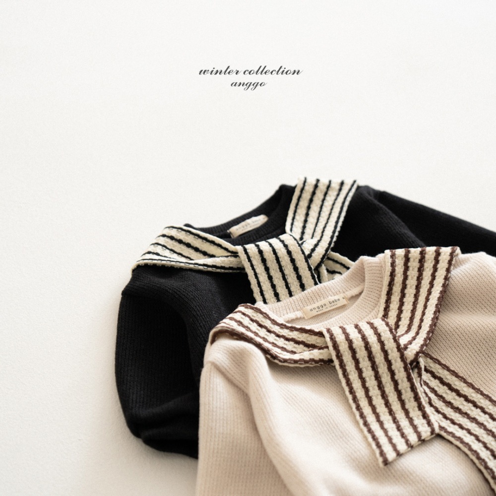 anggo33｜(3m-12m) 領結設計包屁衣