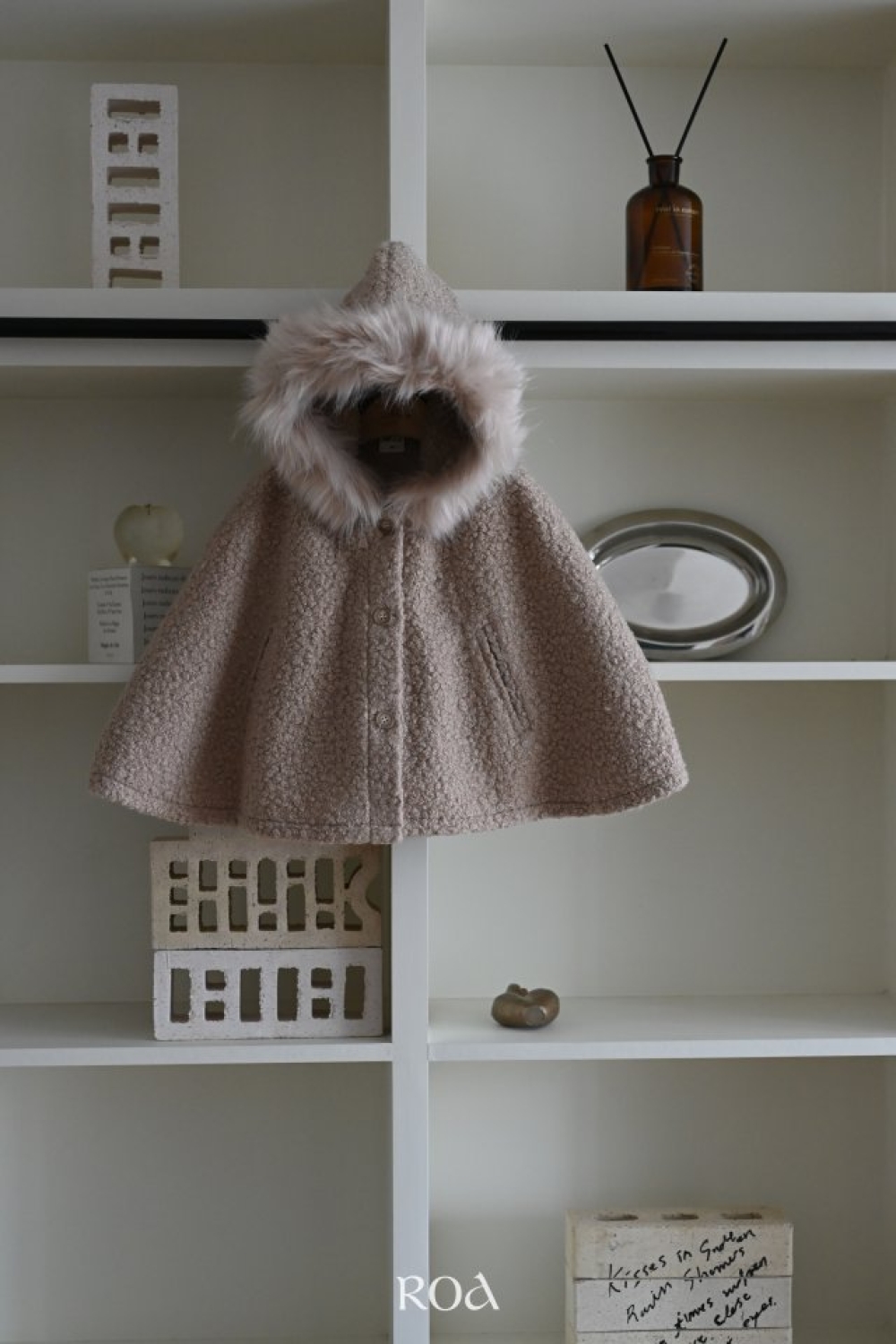 ROA07｜(80cm-120cm) 2色袖套式披肩斗篷外套