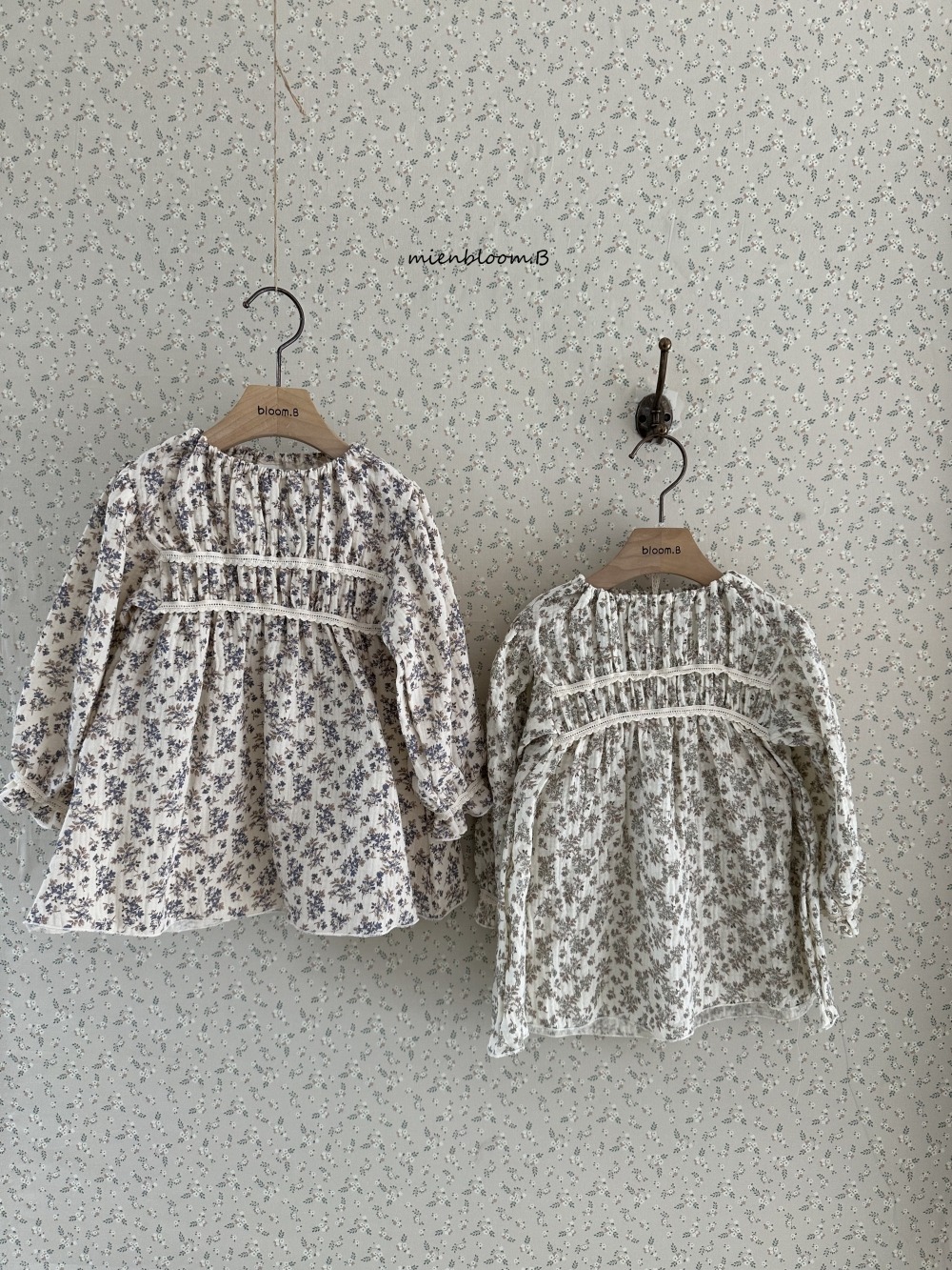 Bloom.b16｜(85cm-125cm) 滿版碎花洋裝