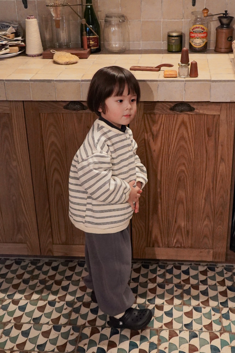 onu 25|(70cm-115cm) 經典素面縮口褲13