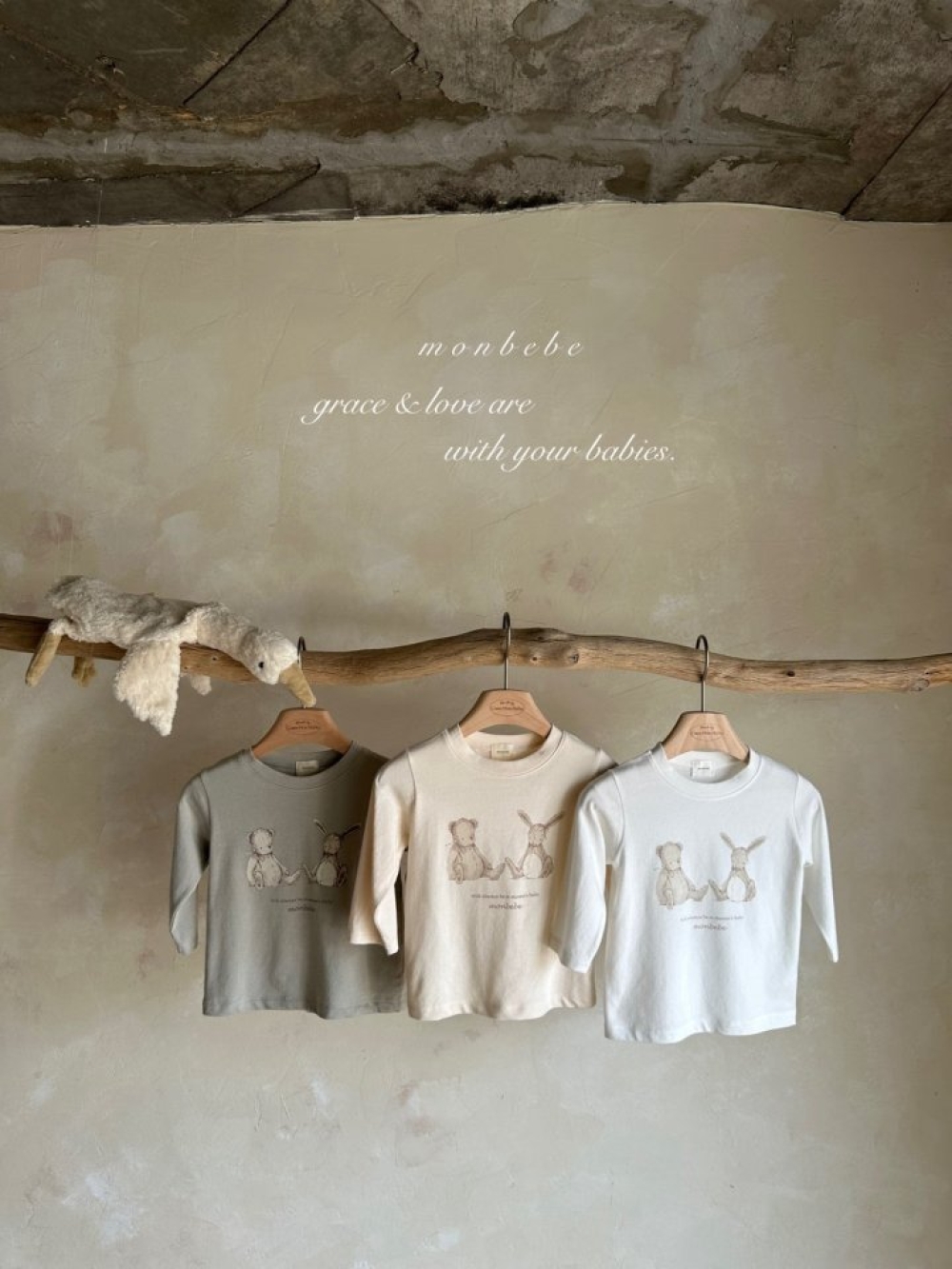 MONBEBE12｜(1y-8y-mom) 午後小森林上衣