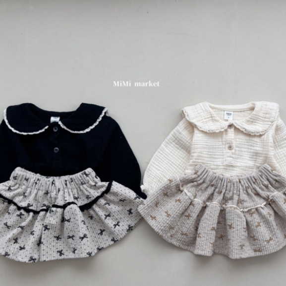 mimi market04 (65-85cm) 釦子翻領上衣3