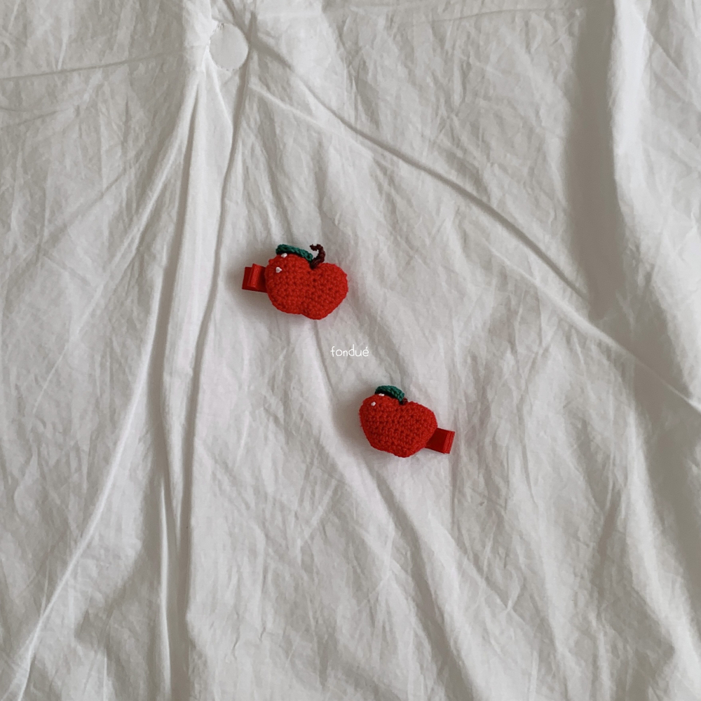 Fondue 45｜(Free)  蘋果髮夾