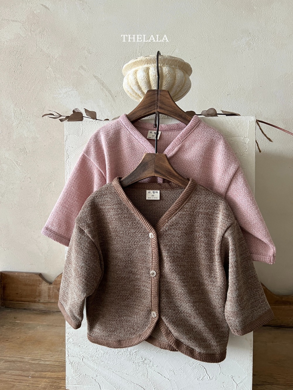 thelala39｜ (1y-6y) 混色羊毛開襟外套