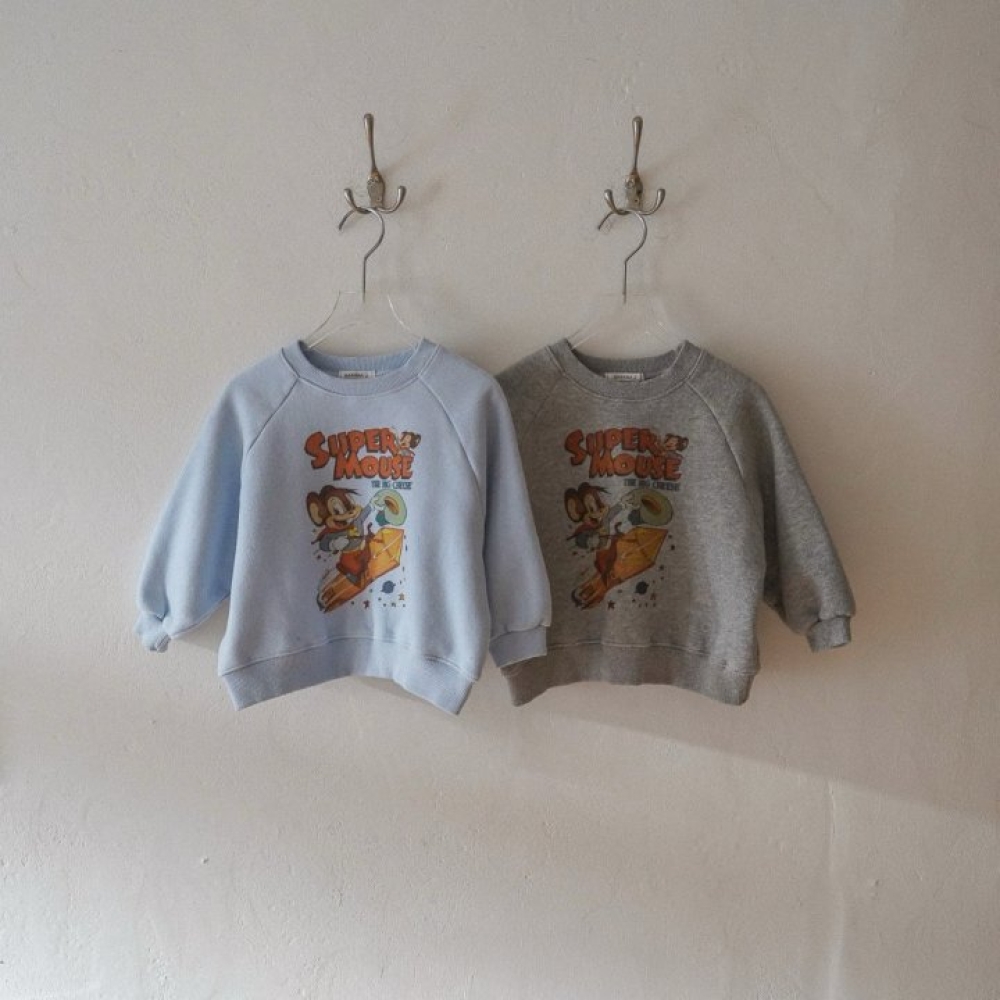 BANANAJ46｜(83-127cm)  滑板小松鼠上衣