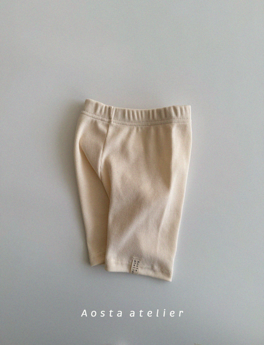 AOSTA｜(4m-5y) 基本款羅紋打底褲