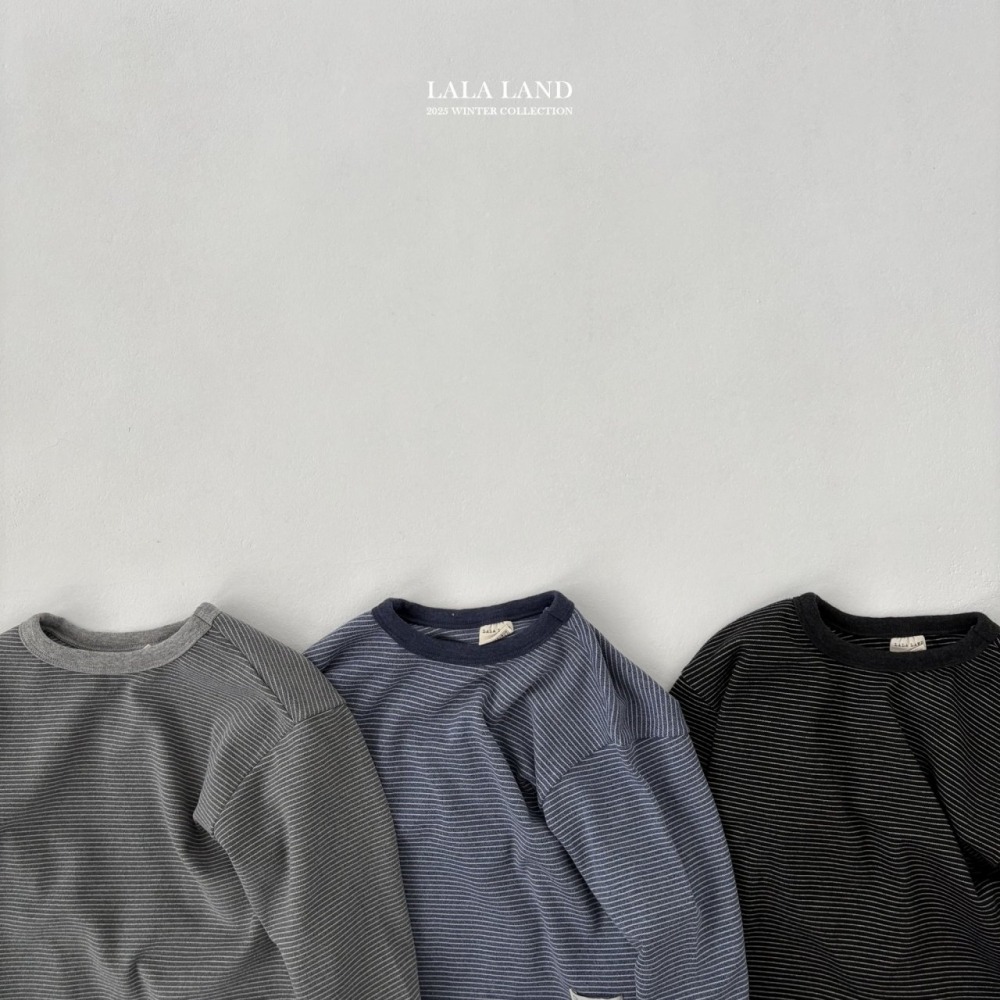 lala land71｜(75cm-120cm) 3色簡約條紋上衣