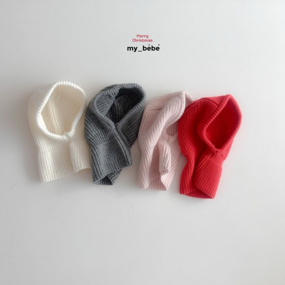 my_bebe58｜(-5y)  針織頭套圍巾