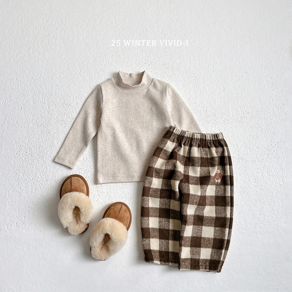 vivid78|(78cm-125cm) 素面中領上衣6