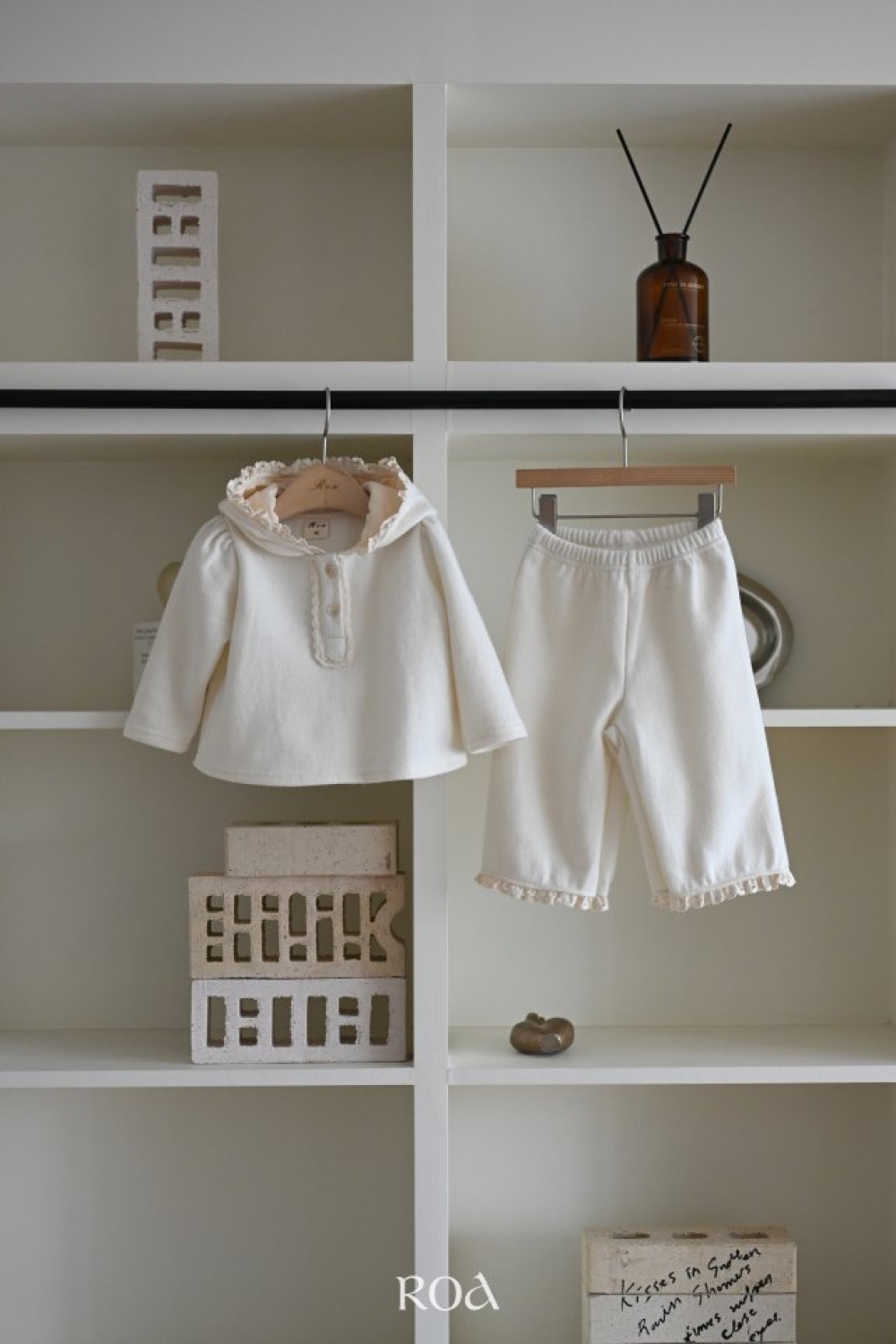 ROA17｜(80cm-120cm) 2色素色連身帽套裝