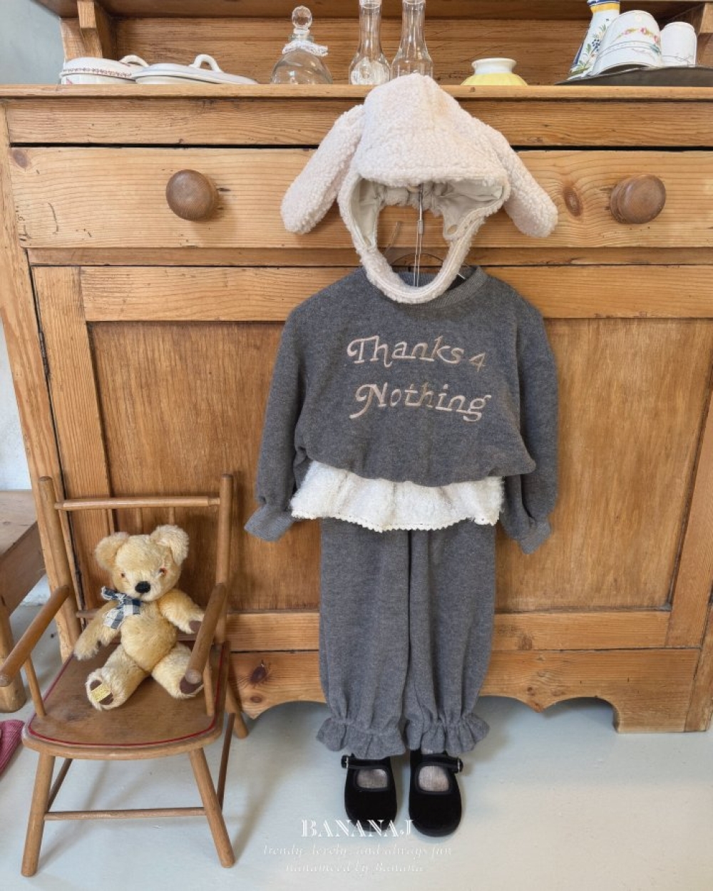 BANANAJ63｜(1-xs~m~2-m~js)  腰邊圍裙