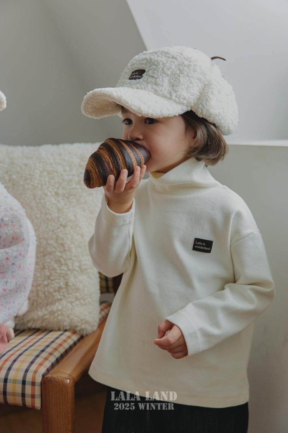 lala land67|(75cm-120cm) 5色小黑標高領上衣5