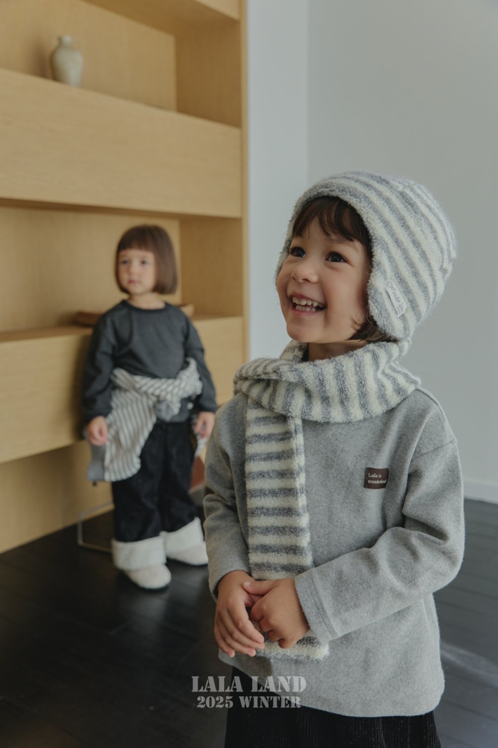 lala land67|(75cm-120cm) 5色小黑標高領上衣10