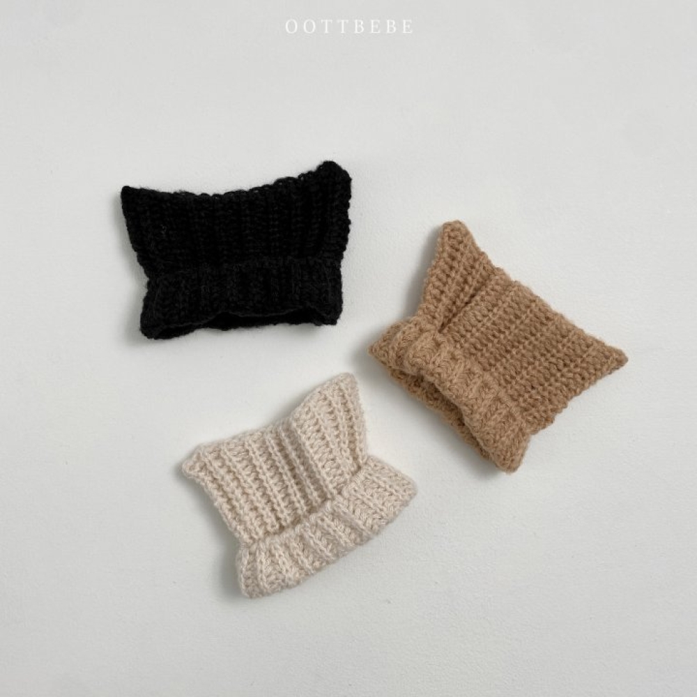 Oottbebe47｜(Free)  小毛絨針織帽