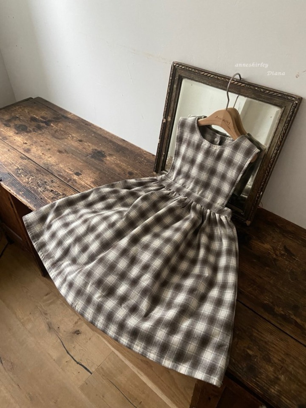 Anne Shirley31｜(2y-5y) 2色法式背心洋裝