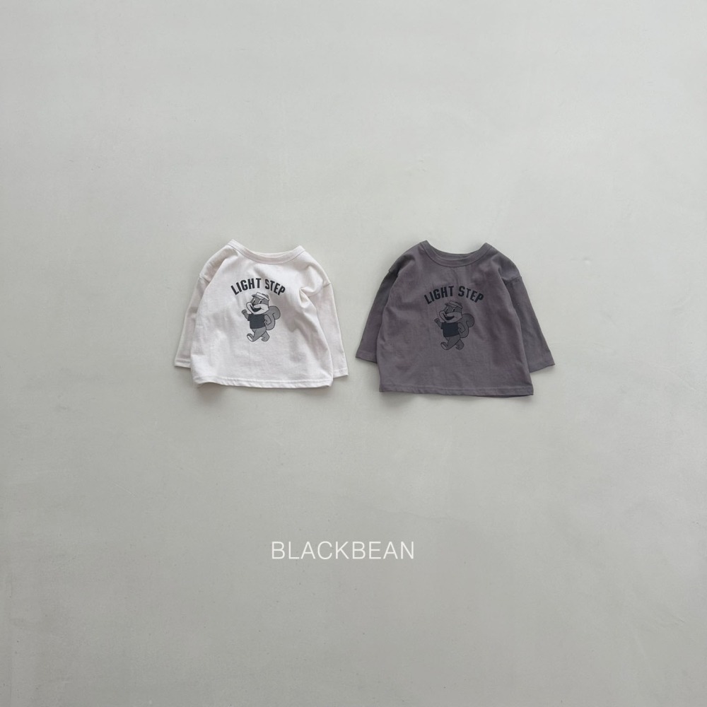 BLACK BEAN14｜(3m-18m) 松鼠印花薄上衣