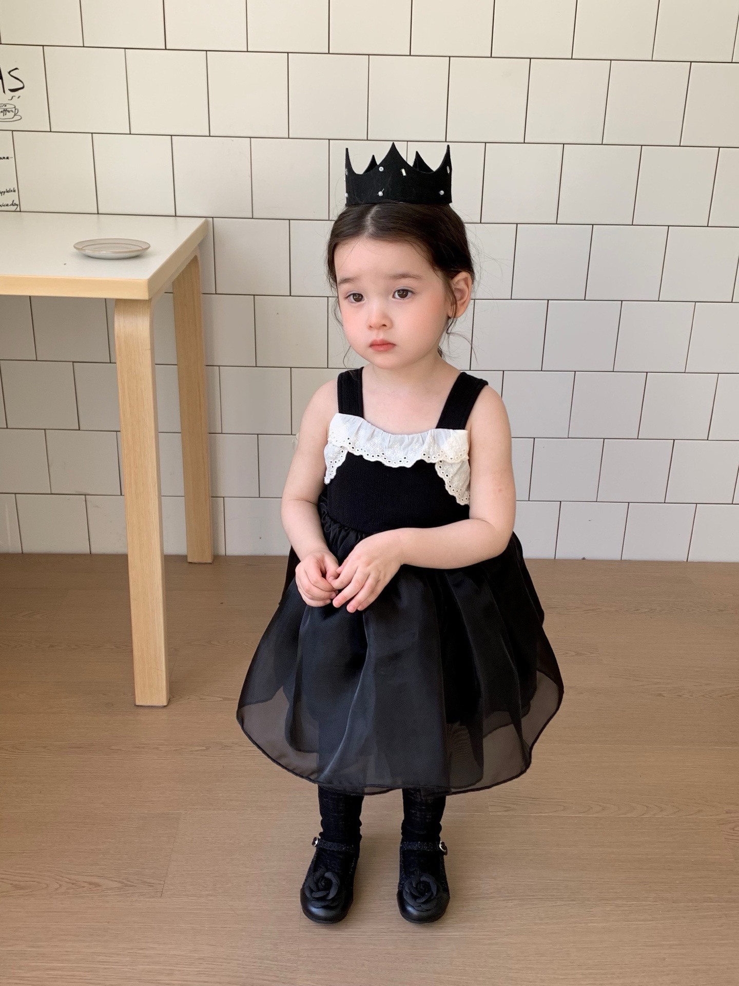 JE38｜(66-120cm) 無袖蕾絲花邊包屁衣/洋裝