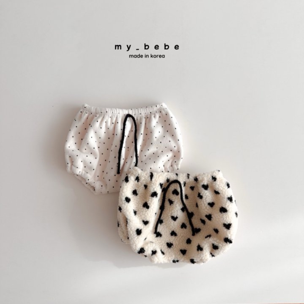 my_bebe40｜(-12m-18m-)  絨毛南瓜褲
