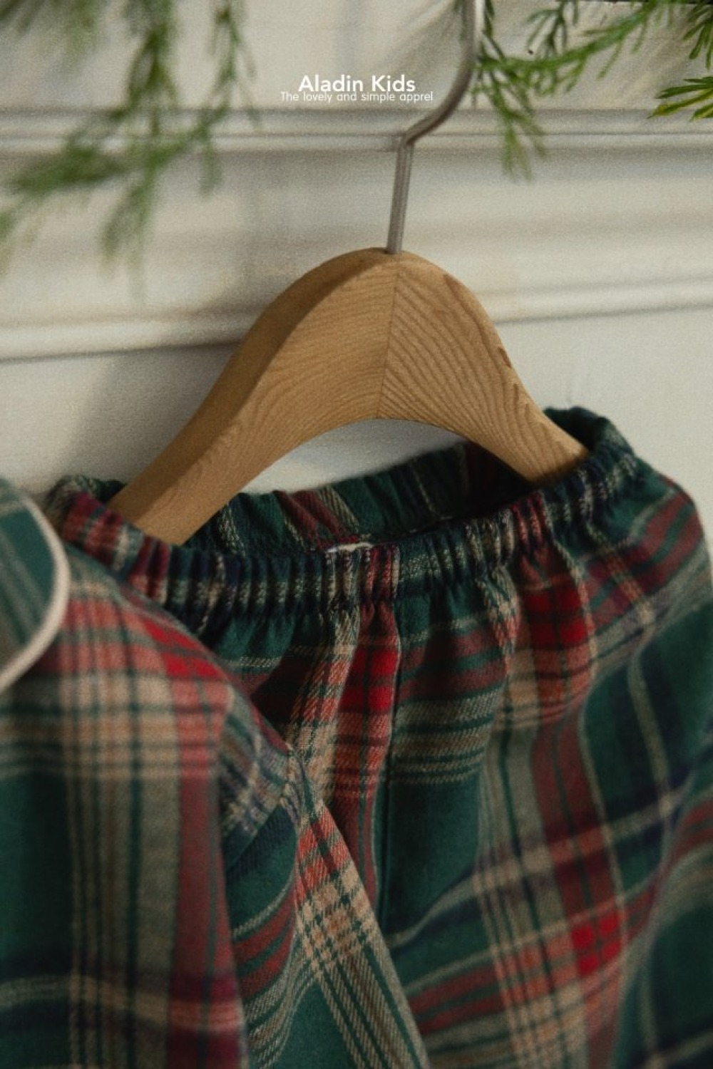 ALADIN23｜(75cm-114cm) 聖誕格紋家居套裝