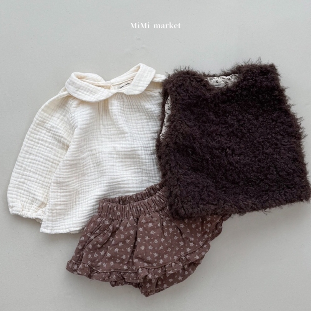 mimi market15 (65-85cm) 毛茸茸馬甲背心7